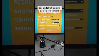 Day 57/100 of Game Development! #shorts #indiegame #development #coding #programming #unity #fyp