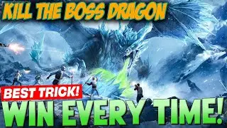 How To Defeat The Dragon Boss In BGMI MOBILE 😱 (works 100%) NORMAL WAY NO TRICK