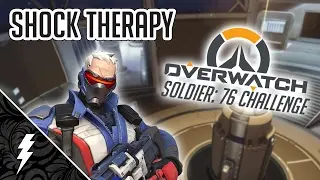 ⚡ Shock Therapy ⚡ | Overwatch Soldier: 76 Challenge | Overwatch Pain Challenge and Funny Moments
