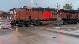 Railfanning At Downtown Oklahoma City, OK (11-17-2024)