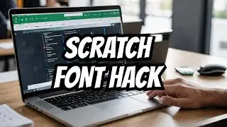 I wish I knew this before... I added my fonts in scratch!!