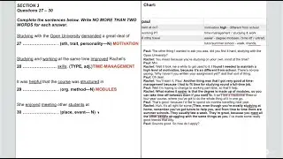 IELTS Listening - Sentence Completion question
