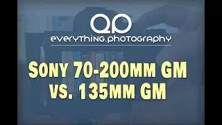 Sony 70-200mm GM vs. 135mm GM vs. 24-105mm G - AF Speed Quick Comparison