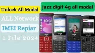 Jazz digit 4g All network Unlock 2024 || Jazz Digit 4G All Version Unlock File  #jazz #unlock