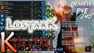 Lost Ark DEADEYE PvE build for Leveling, Chaos Dungeon, Cube & Tower | Devil Hunter