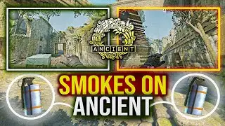 ТОП 5 ВАЖНЫХ СМОКОВ НА КАРТЕ ANCIENT | СМОКИ ЭНШЕНТ (CS 2)