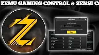 (2024) ZEMU GAMING SENSITIVITY CODE/ ZEMU GAMING CONTROL CODE/ #zemugaming GAMING CODE