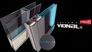 Vidnal prof 3Д контент для голографического вентилятора