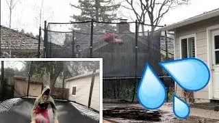 Flips In The Rain!