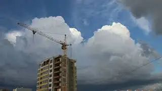 Гроза около Сургута, timelapse (29.07.23)