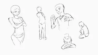 [Blender 3.2] Gesture Drawing 292 - Timelapse [Grease Pencil]