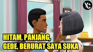 HITAM PANJANG, GEDE, BER URAT. SAYA SUKA | Cerita Dewasa Lucu | Kenikmatan Sementara - Cerita Wikwik