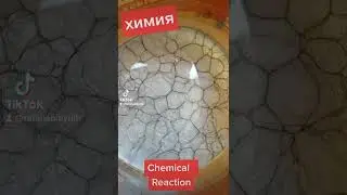 Налил бензин в краску не перемешивая и тут такая реакция. краска Hammerite молотковая