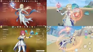 NICOLE GAMEPLAY NEW ABILITY & LINNEA GAMEPLAY RECENT UPDATE! | GENSHIN IMPACT