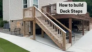 How To Build Deck Steps