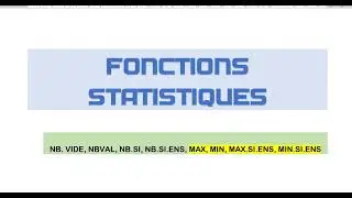comment afficher le minimum et le maximum d'une série de nombre?