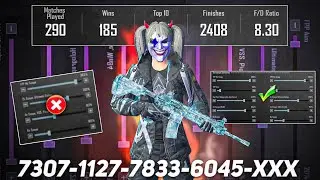 New Update 3.3⚡Best Sensitivity code + Control Settings Pubg Mobile/Bgmi Sensitivity 2024