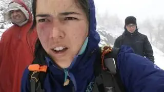 ana calleja haciendo el alecrín en O invernadoiro (parodia)