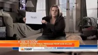 Mom son's fatal driving text will warn others