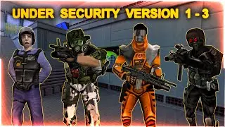 [Half Life - Under Security Version 1-3 (Hard mode)] Mod Full Walkthrough 1440p60