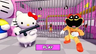 Hello Kitty Barry's Prison Run Obby!