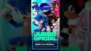 EL JUEGO OFICIAL DE SONIC 3 LA PELÍCULA #sonic #sonic3 #shortsfeed #shorts #yt #sonicxshadow #sega