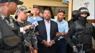 Blas peralta de camino a la prision de la romana RD