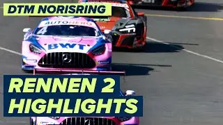 DAS ist der neue DTM Champion | Norisring DTM Rennen 2 | Highlights