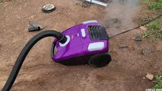 Bissell Zing Bagged Canister Vacuum Destruction