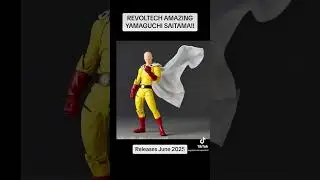 REVOLTECH AMAZING YAMAGUCHI SAITAMA LOOKS AMAZING!! #onepunchman #saitama #actionfigures