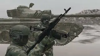AK 74 test (Blender animation)