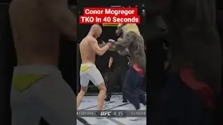 Conor Mcgregor TKO In 40 Seconds ⌛️ (UFC4)