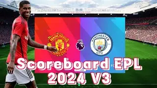 PES 2017 New Scoreboard 2024 English premier league