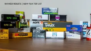 Ranked Results | B&W Film Tier List