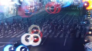 VE#4 Tokyo at night trough magic filter