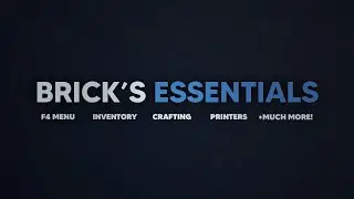 Brick's Essentials 1.9.0 - F4, Inventory, Crafting, Printers, Armory, Bank, Levelling