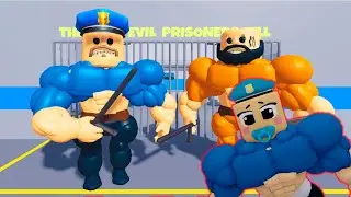 Качок Барри мен Качок баласы #роблокс #daurengaming #ойын