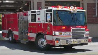 Fremont Fire Dept. Engine 52 Responding
