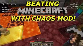 Minecraft Chaos Mod Madness: Twitch Chat Controls the Game! (Epic Livestream Highlights) Ep.1