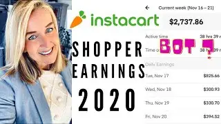 HOW Much Money do Instacart Shoppers Make in 2020? REAL EARNINGS from different zones.BOTS?