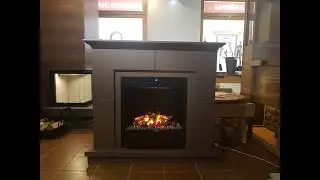 Электрокамин в деревянном портале (Dimplex Albany) - идеи для дома
