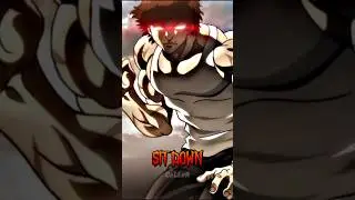 Baki vs anime characters (base form) #shorts