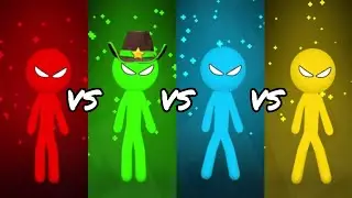 MINIGAMES STICKMAN PARTY PART 3: ALL RANDOM FUNNY MINIGAMES!