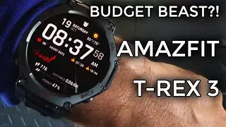 AMAZFIT T-REX 3! The MULTISPORT GPS BEAST... on a BUDGET?! Unboxing & Early Impressions
