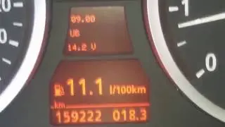 BMW, check battery voltage in secret menu.Check if the alternator charges the battery