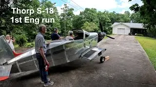 Thorp S-18 1st Engine runup