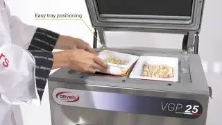 Обзор Вакуумной упаковочной машины для лотков VGP 25 с функцией обрезки
