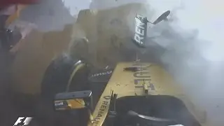 Accidente de Kevin Magnussen | VIDEO | SPA 2016