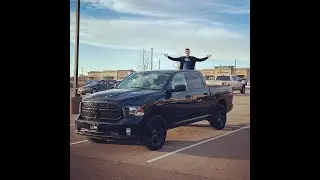 2017 Ram Express V6 44 series Flowmaster aggressive install, changed to a straight pipe!