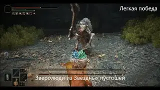 Елден ринг. Лайф хуки и апперкоты. Зверолюди из Фарум Азулы в Звездных пустошах.